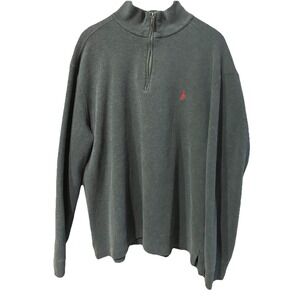 Polo Ralph Lauren 1/4 Zip Long Sleeve Gray Pullover Sweater Men's Size XL